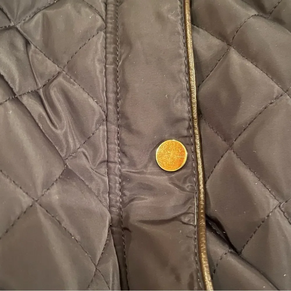 Ci Sono by Cavalini Navy Blue Puffer Jacket